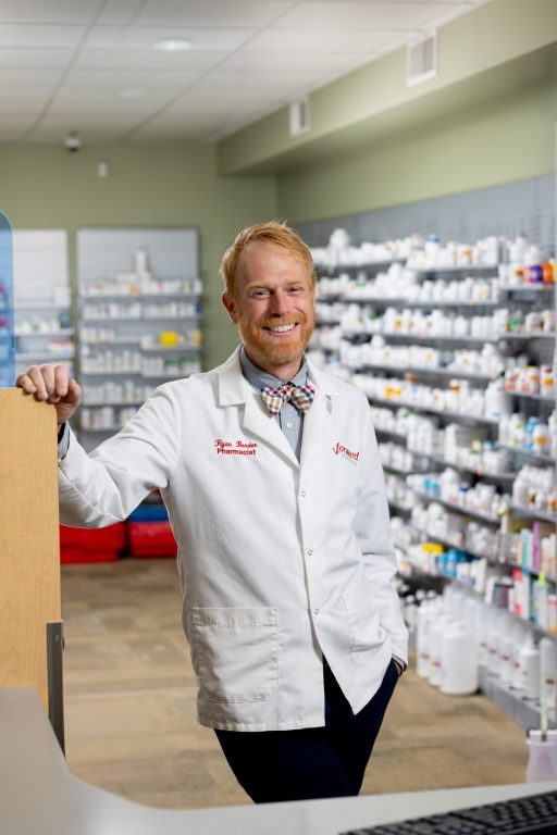 Ryan Bender, Pharmacist.